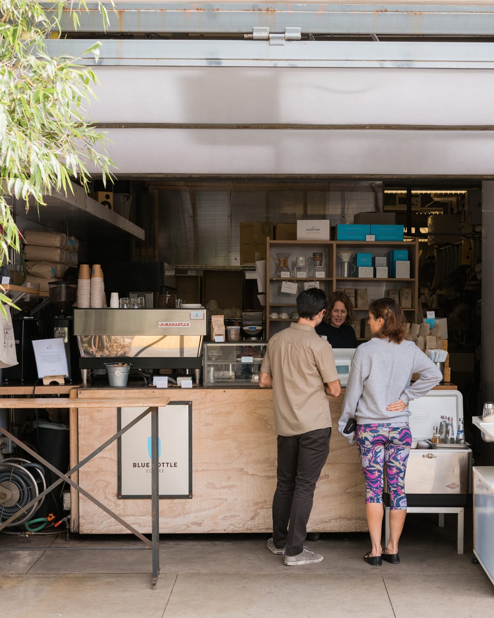 青池。ページ Blue Bottle Coffee